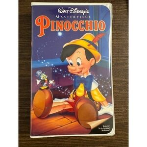 Walt Disney Masterpiece Pinocchio VHS 239 1993 Edition Collectible
